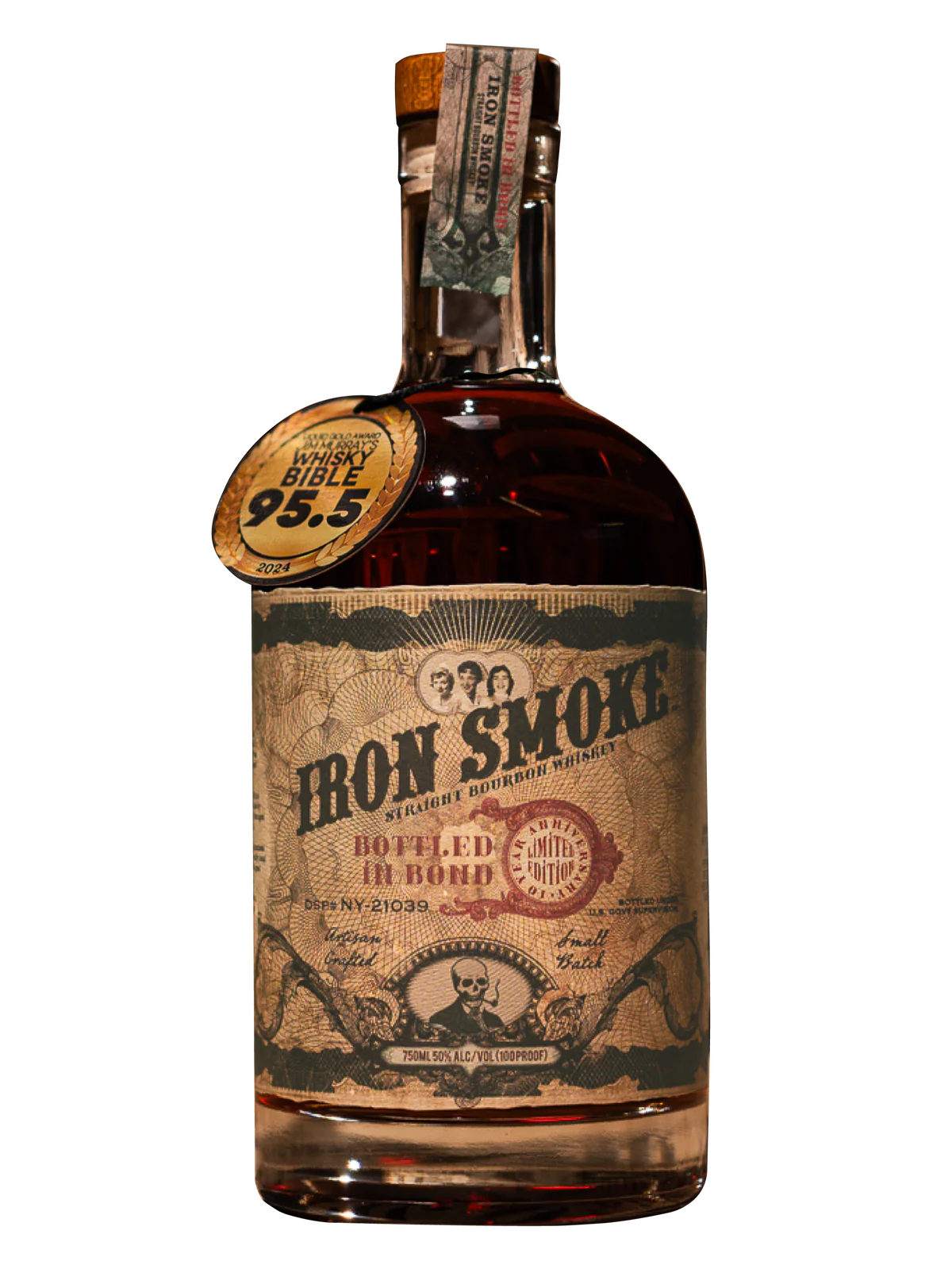 Iron Smoke Bottled In Bond Straight Bourbon Whiskey 750ml