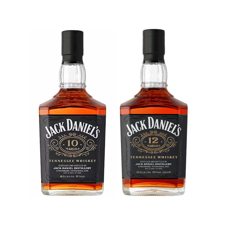 Jack Daniel's 10 & 12 Year Old Whiskey Bundle 700ml