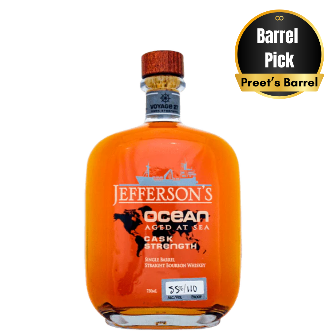 Jefferson's Ocean Voyage Cask Strength Single Barrel Pick 750ml