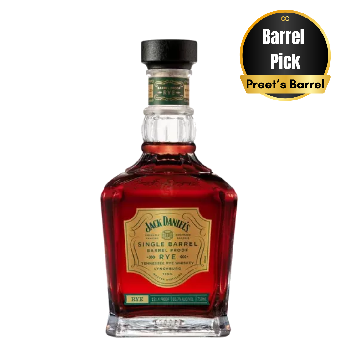 Jack Daniels Single Barrel 135.1 Proof Rye 750ml - Preet's Barrel Pick