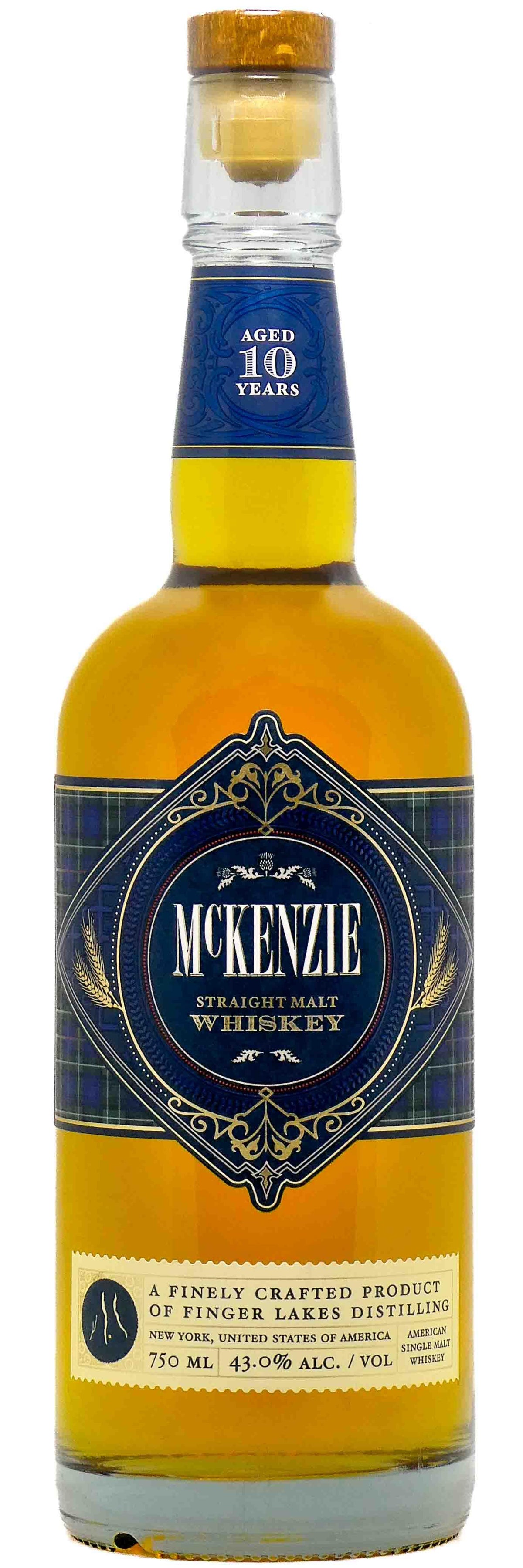 McKenzie Single Malt Whiskey 10 years 750ml - Preet's Barrel