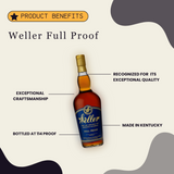Weller Full Proof 114 Proof Wheated Bourbon 750ml
