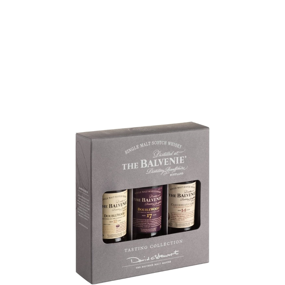 The Balvenie Single Malt Trio Aged 12, 14, 17 Years 50ml