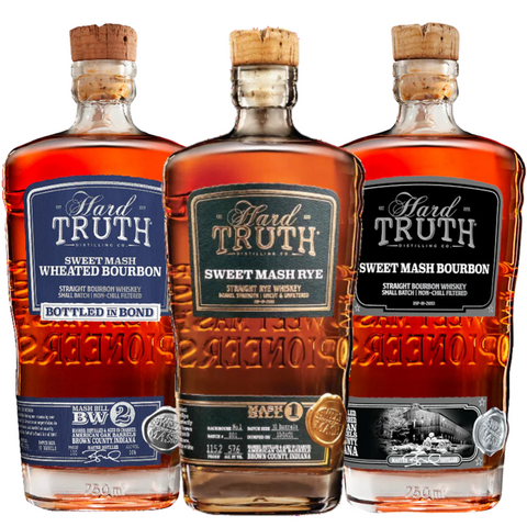 The Hard Truth Sweet Mash Whiskey Bundle 3x750ml