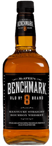 Benchmark Old No 8 Brand Kentucky Straight Bourbon Whiskey 1L - Preet's Barrel