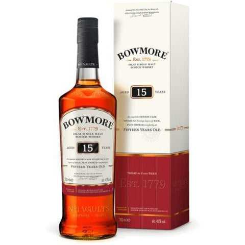 Bowmore 15 Years Old 750ml - Preet's Barrel