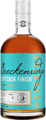 Breckenridge Whiskey Rum Cask Finish Nv 750ml - Rum-G2 Wine and Spirits-853826005625