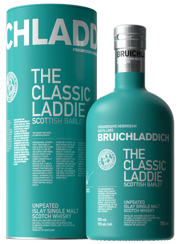 Bruichladdich Single Malt Scotch The Classic Laddie Scottish Barley Unpeated 100 750ml - Preet's Barrel