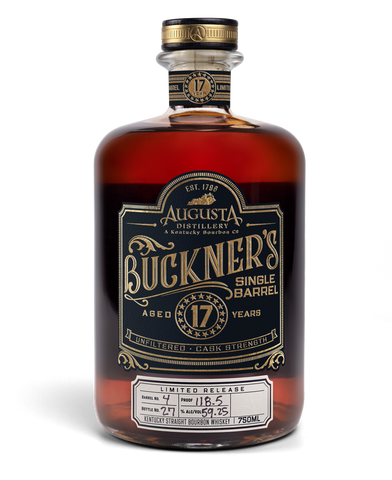 Augusta Buckner's Single Barrel 17 Year Old Straight Bourbon Whiskey 750ml