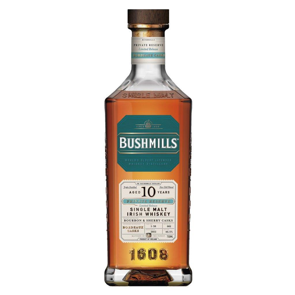 Bushmills® Private Reserve Limited Release 10 Years Old Bordeaux Cask Whiskey 750ml - Preet's Barrel