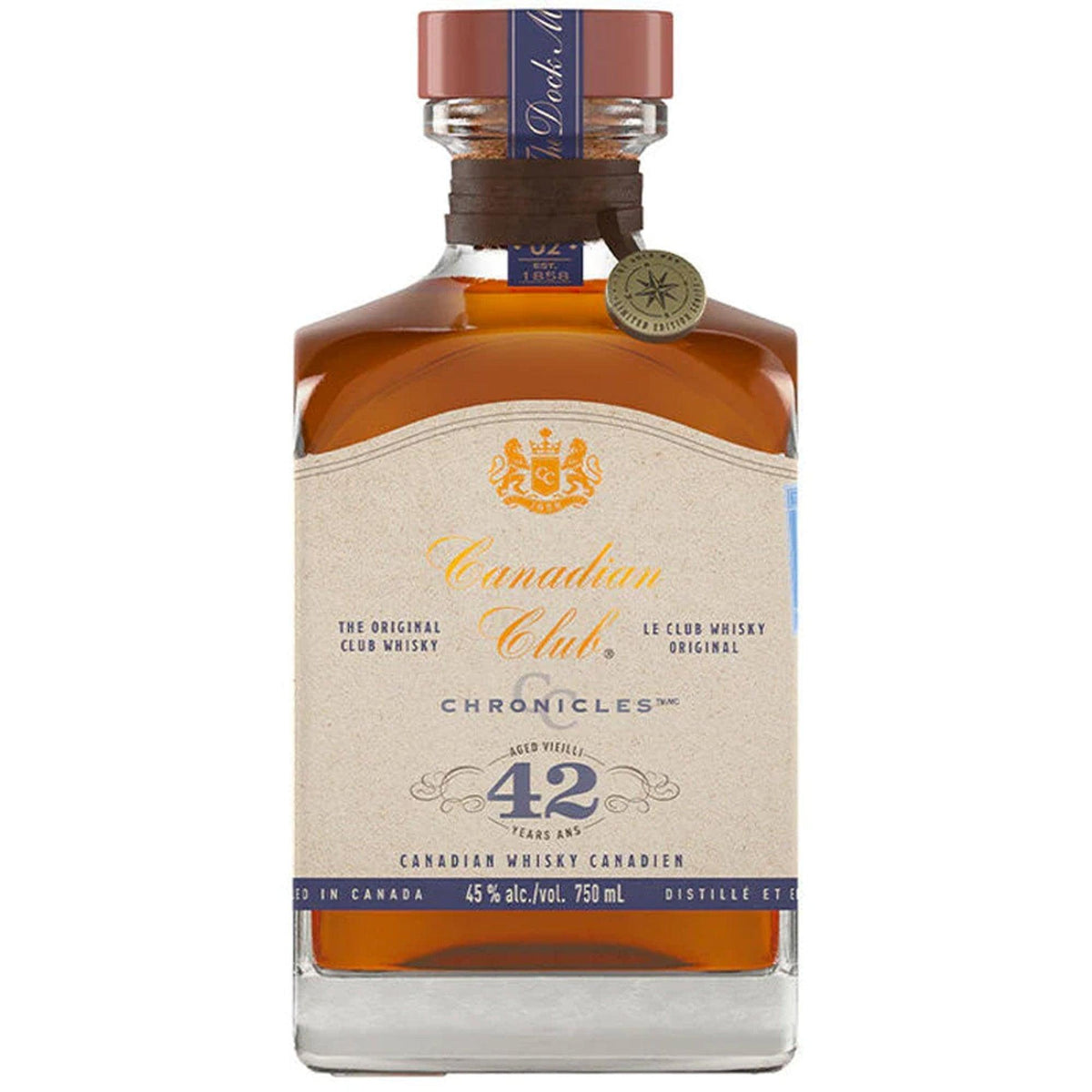 Canadian Club Whiskey Chronicles 42 Years 750ml - Preet's Barrel