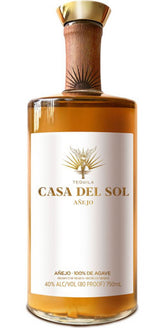 Casa Del Sol Anejo 750ml - mezcal-G2 Wine and Spirits-088320700237