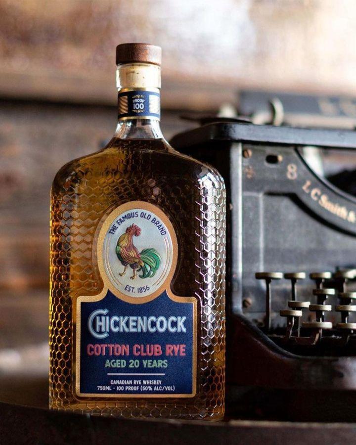 Chicken Cock Cotton Club Rye Aged 20 Years 750ml - Preet's Barrel