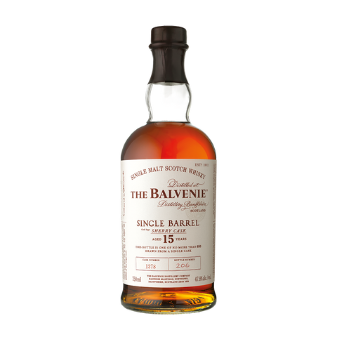 The Balvenie Single Barrel Sherry Cask 15 Years Old 750ml