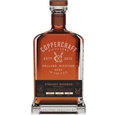 Coppercraft Distillery Straight Bourbon Holland Michigan - Preet's Barrel