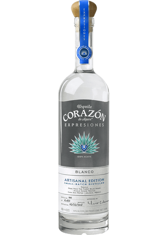 Corazon Corazón Expresiones Blanco Artisanal Tequila 750ml - Preet's Barrel