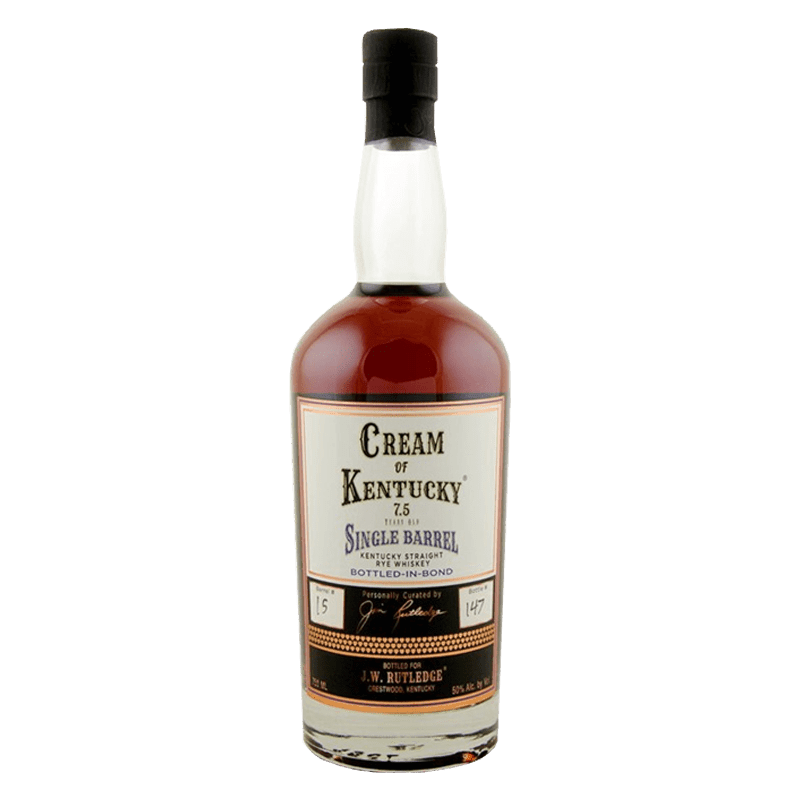 Cream Of Kentucky 7.5 Years Old Bottled In Bond Single Barrel Straight Rye Whiskey 750ml - Preet's Barrel