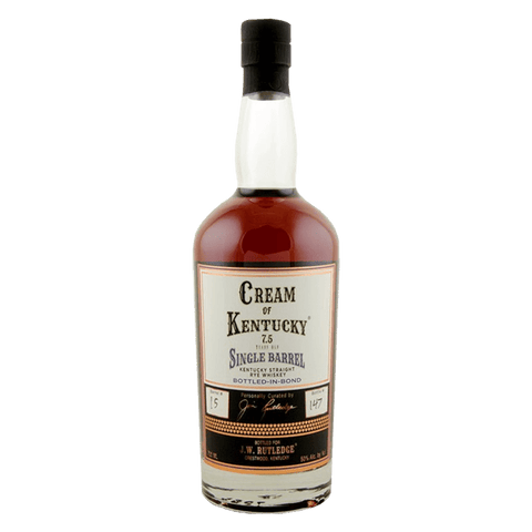 Cream Of Kentucky 7.5 Years Old Bottled In Bond Single Barrel Straight Rye Whiskey 750ml - Preet's Barrel