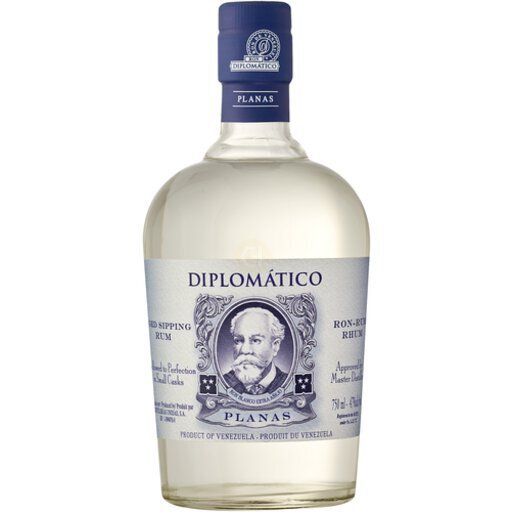 Diplomatico Planas White Rum 750ml - Rum-G2 Wine and Spirits-7594003626891