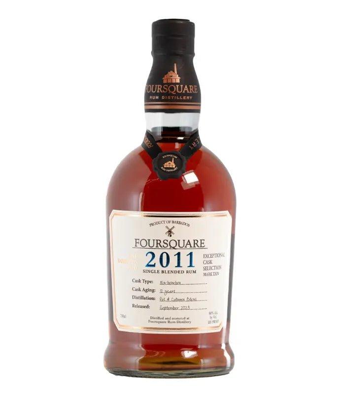 Foursquare 2011 Exceptional Cask 12 Year Rum 750ml - Preet's Barrel