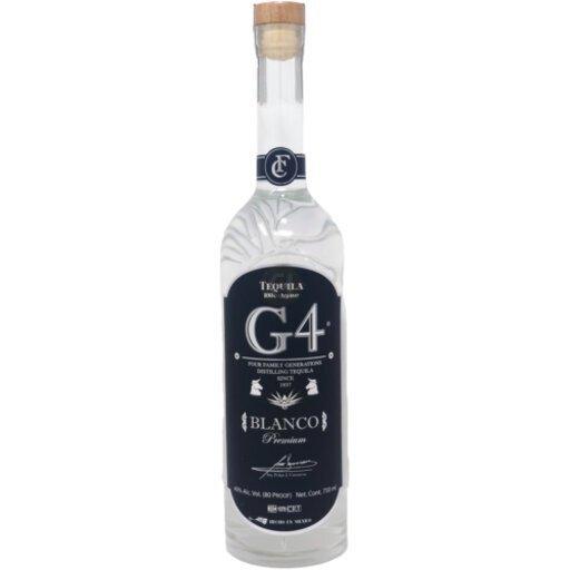 G4 Premium Tequila Blanco 750ml - Preet's Barrel