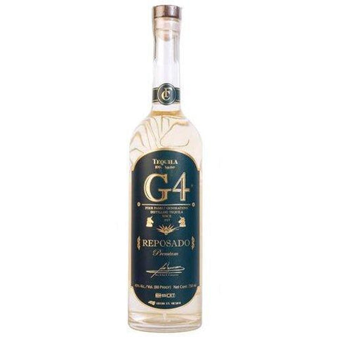 G4 Premium Tequila Reposado 750ml - Preet's Barrel