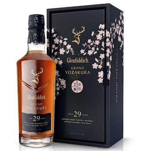 Glenfiddich Grand Yozakura Aged 29 Years Old Scotch Whiskey - Preet's Barrel