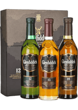 Glenfiddich Malt 12/15/18 Years Old Gift Set 200ml - Limited-G2 Wine and Spirits-083664873456