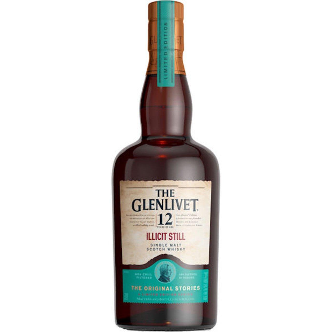 Glenlivet Illicit Still 12 Years Old Single Malt Scotch 750ml - Preet's Barrel