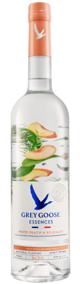 Grey Goose Essences White Peach & Rosemary Vodka 1L - Vodka-G2 Wine and Spirits-080480985752