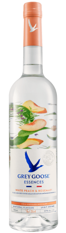 Grey Goose Essences White Peach & Rosemary Vodka 1L - Vodka-G2 Wine and Spirits-080480985752