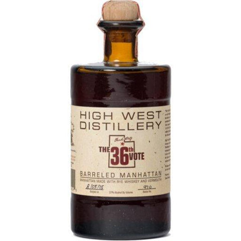 High West The 36Th Vote Barreled Manhattan Whiskey 750ml - Preet's Barrel