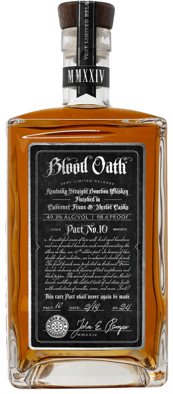 Blood Oath Pact 10 Kentucky Bourbon 2024 750ml