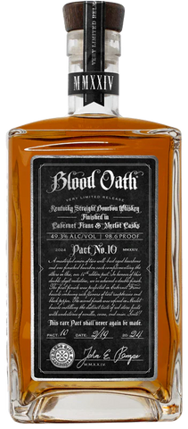 Blood Oath Pact 10 Kentucky Bourbon 2024 750ml