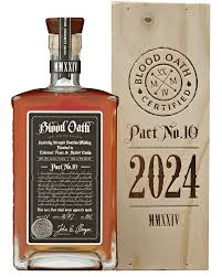 Blood Oath Pact 10 Kentucky Bourbon 2024 750ml