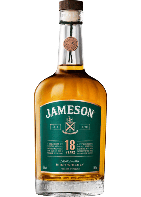 Jameson 18 Years 750ml - Preet's Barrel