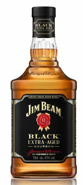 Jim Beam Black Extra Aged Bourbon Whiskey 1 L. - Preet's Barrel