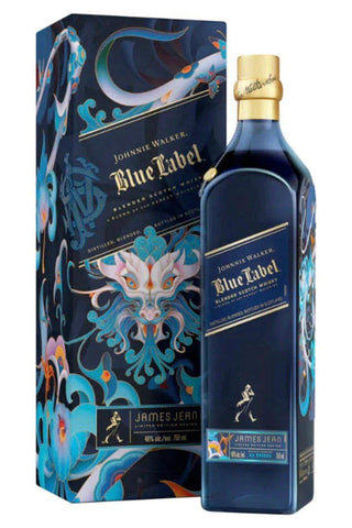 Johnnie Walker Blue Scotch Whisky Years Old of the Dragon 750ml - Preet's Barrel