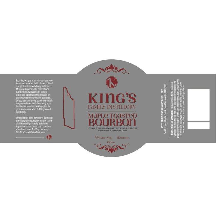 Kings Family Whiskey Maple Toasted 750ml - Preet's Barrel