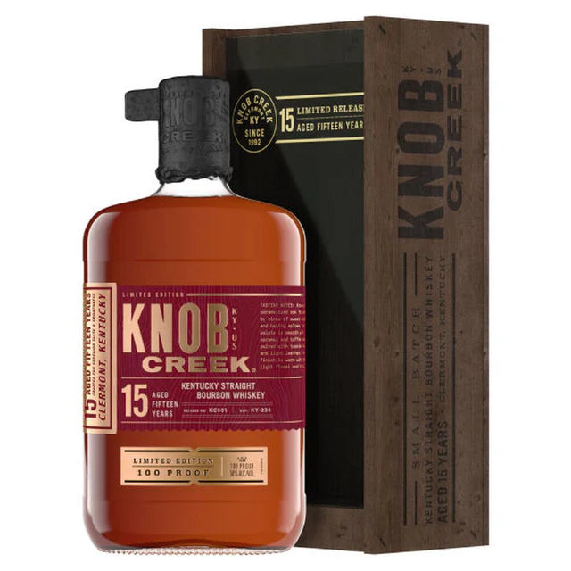 (Wooden Box) Knob Creek 15 Years Old Limited Edition 750ml