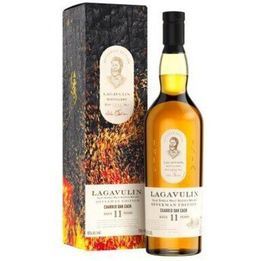 Lagavulin 11 Year Offerman Charred Oak Edition 750ml - Preet's Barrel