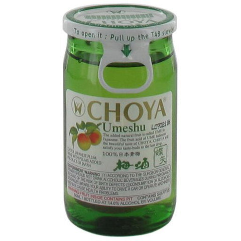 Choya Umeshu Japanese Plum Wine With Fruit 50ml