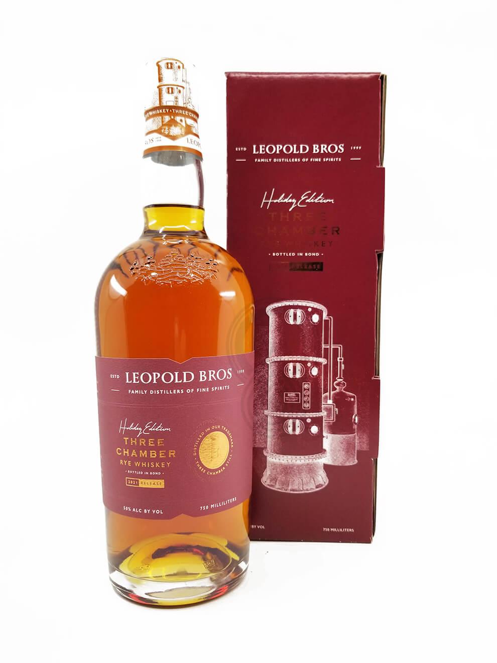 Leopold Bros Three Chamber Ry 750ml - Preet's Barrel