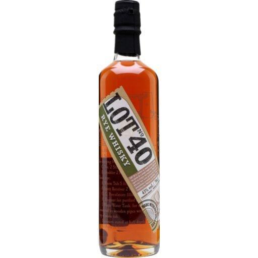 Lot 40 Canadian Rye Whisky 750ml - Preet's Barrel