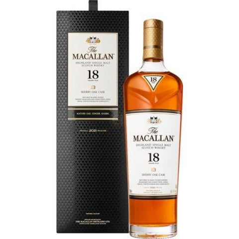 Macallan 18 Years Old Sherry Cask Single Malt - Preet's Barrel