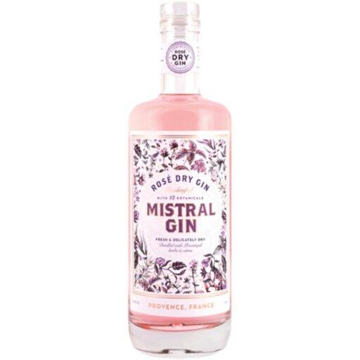 Mistralgin Pink But Dry Rose Gin 750 - Preet's Barrel