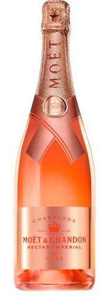 Moet & Chandon Nectar Imperial Rose Champagne Light Up 750ml - Wine-G2 Wine and Spirits-081753831844