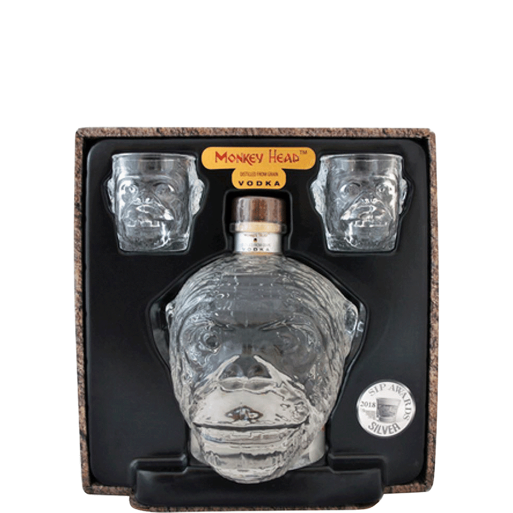 Monkey Head Vodka 750ml - Preet's Barrel