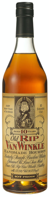 Old Rip Van Winkle 10 Years Old Bourbon Whiskey 750ml - Limited-G2 Wine and Spirits-089319123679