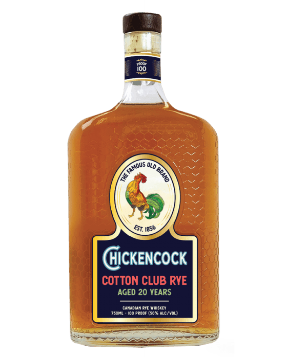 Chicken Cock Cotton Club Rye Aged 20 Years 750ml - Preet's Barrel